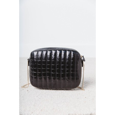 Embossed black Caesar bag 50-70% off 