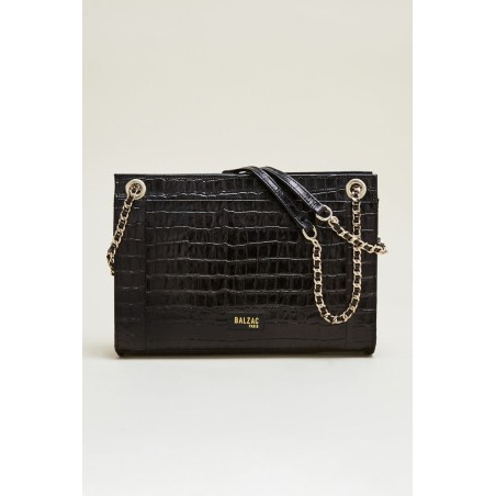 Embossed black rodin bag Le MVP de beaucoup