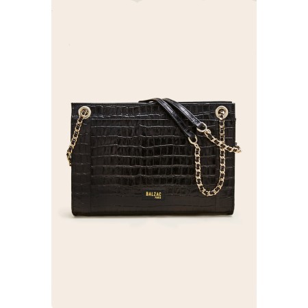 Embossed black rodin bag Le MVP de beaucoup