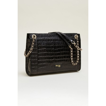 Embossed black rodin bag Le MVP de beaucoup