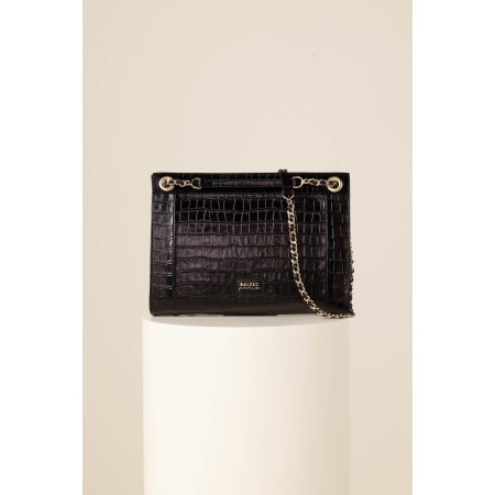 Embossed black rodin bag Le MVP de beaucoup