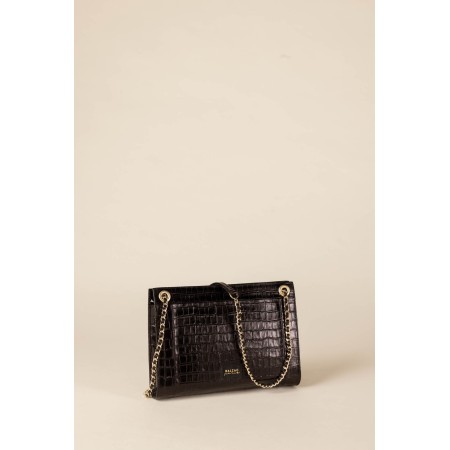 Embossed black rodin bag Le MVP de beaucoup