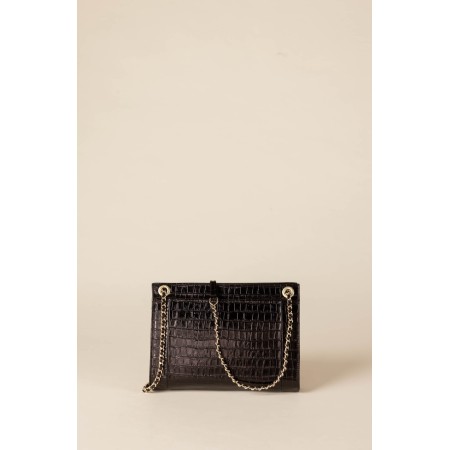 Embossed black rodin bag Le MVP de beaucoup