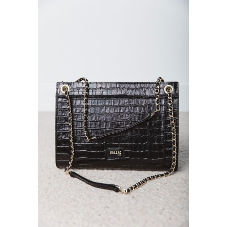 Embossed black rodin bag Le MVP de beaucoup