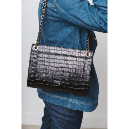 Embossed black rodin bag Le MVP de beaucoup