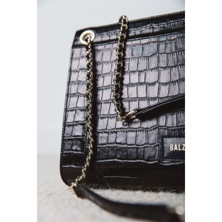 Embossed black rodin bag Le MVP de beaucoup