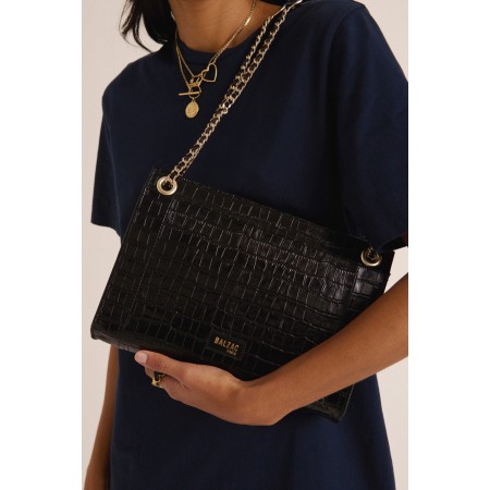 Embossed black rodin bag Le MVP de beaucoup