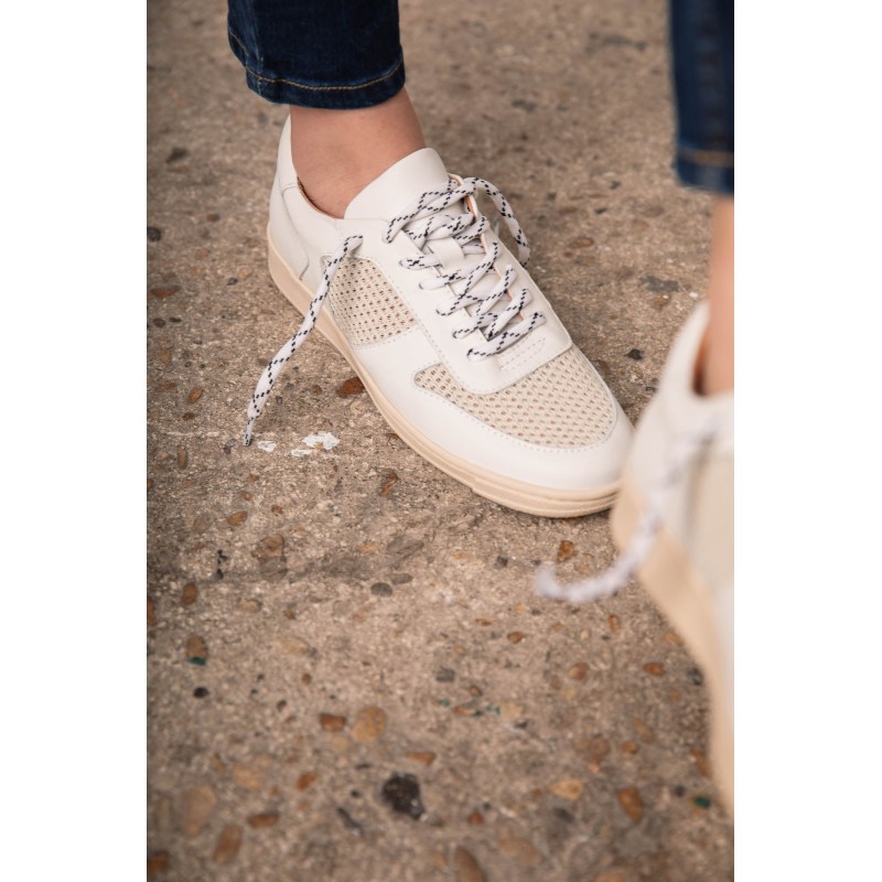 White Colin sneakers solde