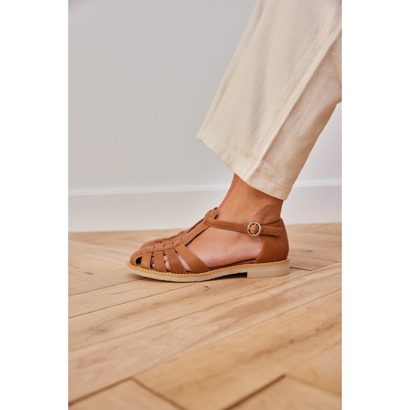 Theoline camel sandals acheter en ligne