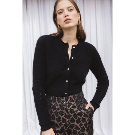 Black Caleb cardigan 50% de réduction en Octobre 2024