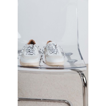 White Colin sneakers solde