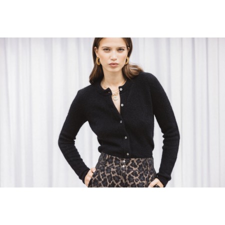 Black Caleb cardigan 50% de réduction en Octobre 2024