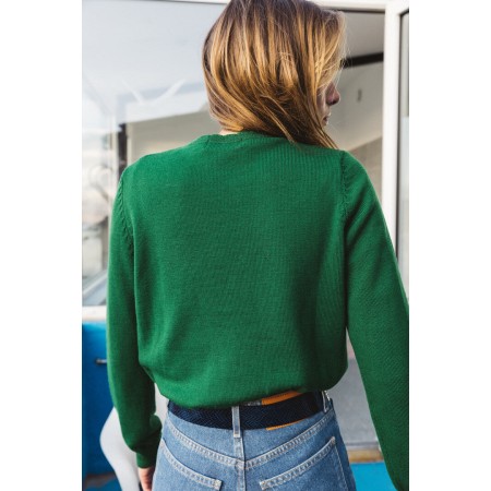 Izia green cardigan Faites des économies