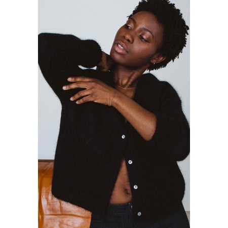 Black Caleb cardigan 50% de réduction en Octobre 2024