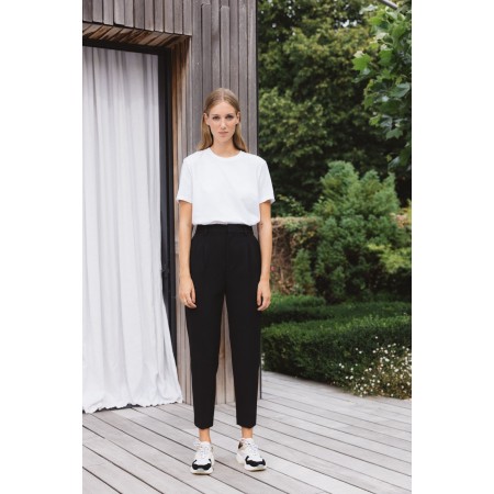 Black Abramo trousers soldes