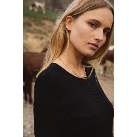 Black Marfa dress sur le site 