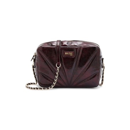 Purple patent Barthes bag de pas cher