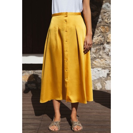 Assia gold yellow skirt 50-70% off 