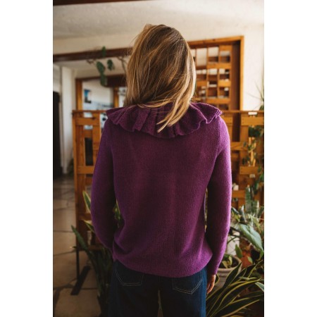 Purple Hugo cardigan 2 - 3 jours ouvrés.