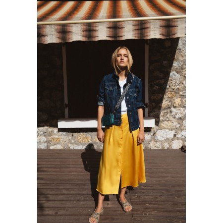 Assia gold yellow skirt 50-70% off 