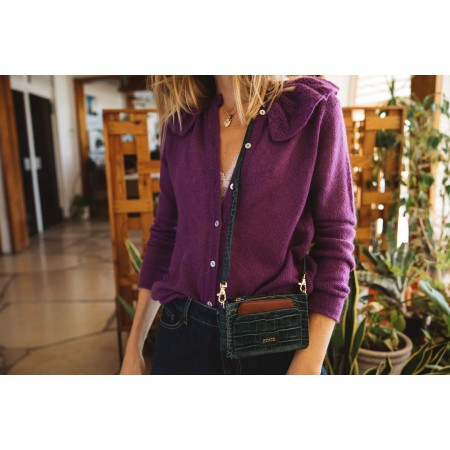 Purple Hugo cardigan 2 - 3 jours ouvrés.