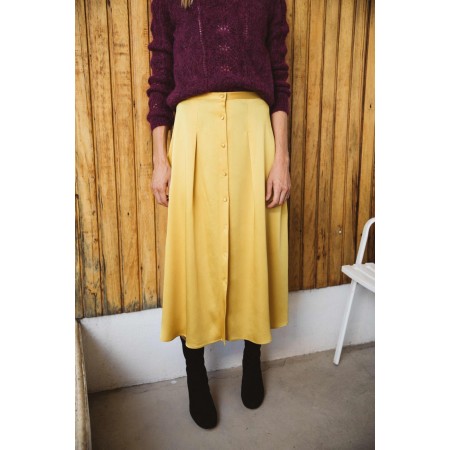 Assia gold yellow skirt 50-70% off 