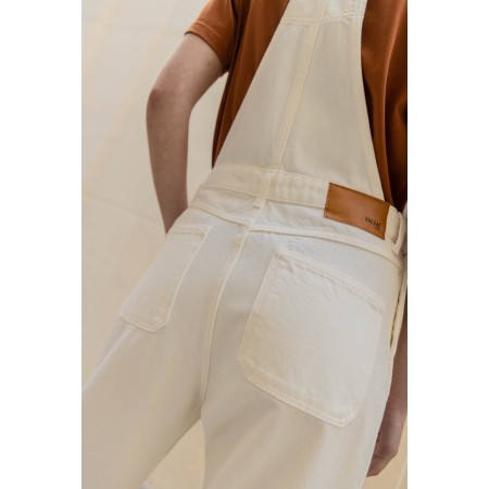 Pearl white Reda dungarees chez Cornerstreet bien 