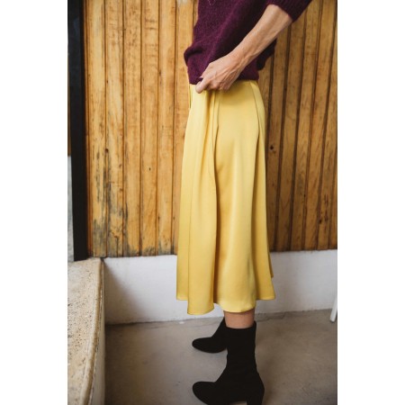 Assia gold yellow skirt 50-70% off 