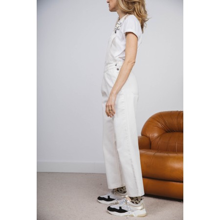 Pearl white Reda dungarees chez Cornerstreet bien 