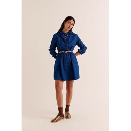 Belkis blue midi dress Comparez et commandez 