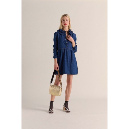 Belkis blue midi dress Comparez et commandez 