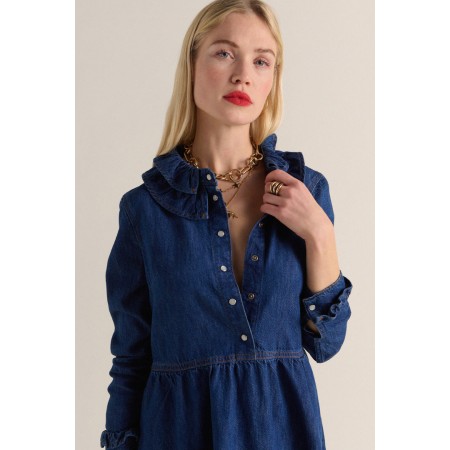 Belkis blue midi dress Comparez et commandez 