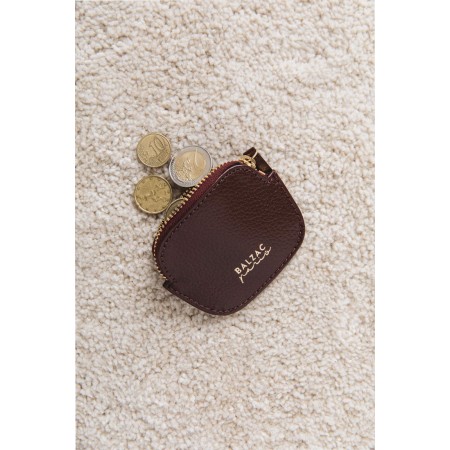 Burgundy Ziggy coin purse Vous souhaitez 