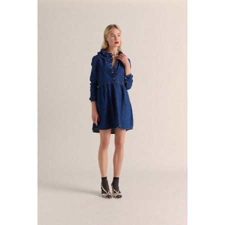 Belkis blue midi dress Comparez et commandez 