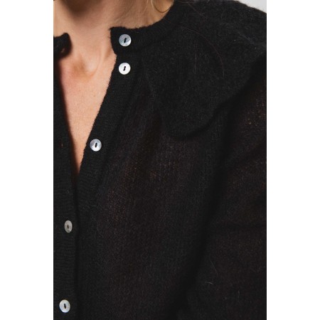 Black Hugo cardigan (old) Livraison rapide