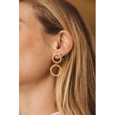 Golden Bali earrings meilleur choix