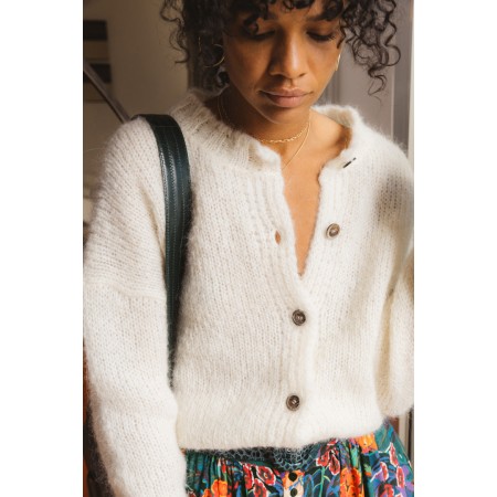 Ecru Nolan cardigan commande en ligne