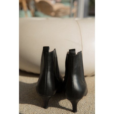 Black Lars ankle boots Les êtres humains sont 