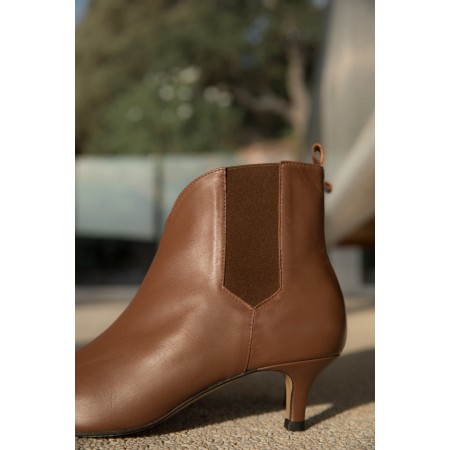 Lars camel ankle boots Paris Déstockage Promo