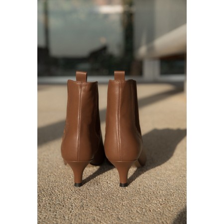 Lars camel ankle boots Paris Déstockage Promo