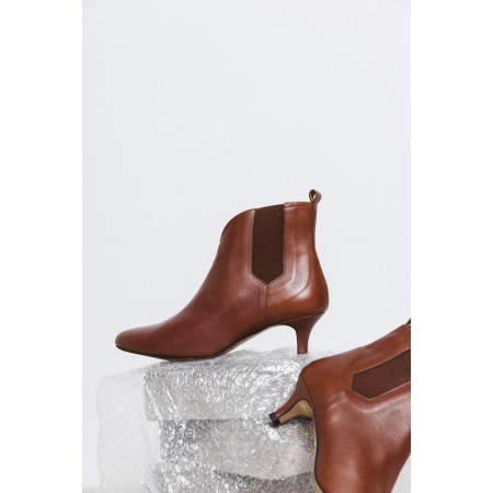 Lars camel ankle boots Paris Déstockage Promo