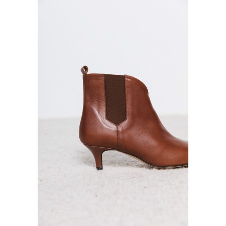 Lars camel ankle boots Paris Déstockage Promo