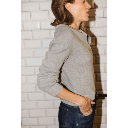 Ivanie thatched sweater in merino wool 50-70% off 