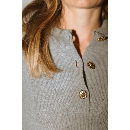 Ivanie thatched sweater in merino wool 50-70% off 