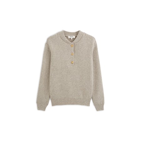 Ivanie thatched sweater in merino wool 50-70% off 