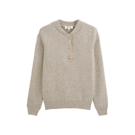 Ivanie thatched sweater in merino wool 50-70% off 