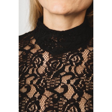 Enza blouse in black lace acheter en ligne