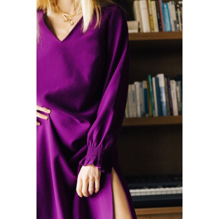 Purple Manon dress de la marque