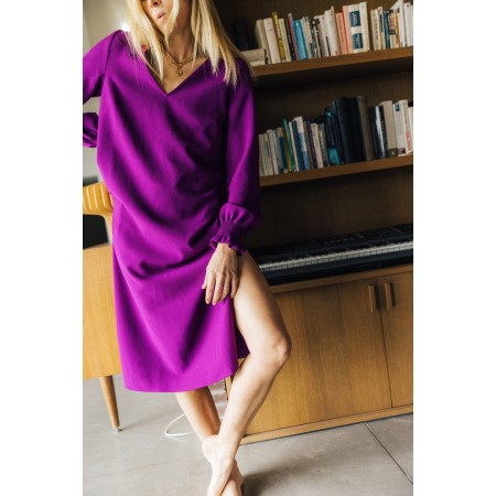 Purple Manon dress de la marque