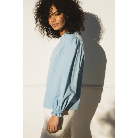 Glacier blue Léonia blouse online